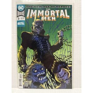 The Immortal Men No. 3 Jim Lee Cover DC Comics‎ 2018